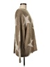 Easel Stars Brown Pullover Sweater Size M - photo 4