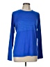 Speedo 100% Polyester Blue Long Sleeve T-Shirt Size L - photo 1