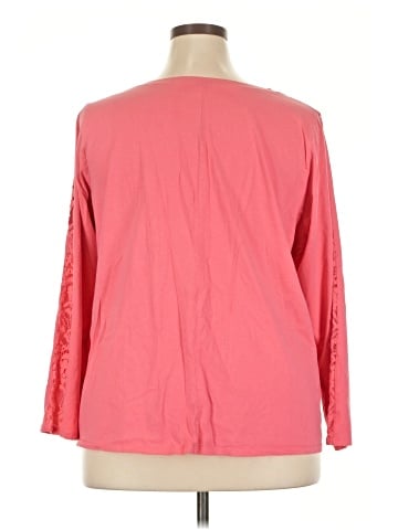 Cacique Long Sleeve Blouse (view 2)