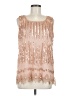 PrettyGuide 100% Polyester Pink Sleeveless Blouse Size M - photo 1