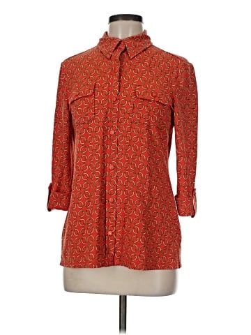 Charter Club 3/4 Sleeve Button-Down Shirt (view 1)