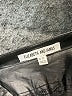 Elizabeth and James 100% Rayon Metallic Black Shorts Size 0 - photo 3