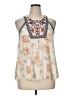 Jolt Ivory Sleeveless Blouse Size XL - photo 1