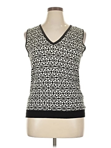 Jones New York Collection Sweater Vest (view 1)