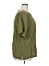 Adrian Jordan Green Short Sleeve Blouse Size 22 - photo 4