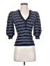 Express Blue 3/4 Sleeve Top Size XS - photo 1