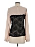 XXI 100% Polyester Black Long Sleeve Blouse Size S - photo 2