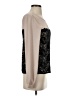 XXI 100% Polyester Black Long Sleeve Blouse Size S - photo 4