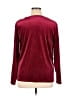 Unbranded Burgundy Long Sleeve Blouse Size XL - photo 2