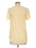 Tantrums Yellow Short Sleeve Blouse Size L - photo 2