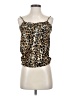 Express 100% Viscose Brown Sleeveless Top Size XS - photo 1