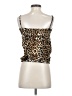 Express 100% Viscose Brown Sleeveless Top Size XS - photo 2