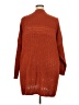 Terra & Sky 100% Polyester Orange Cardigan Size 4X - photo 2