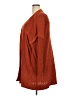 Terra & Sky 100% Polyester Orange Cardigan Size 4X - photo 5