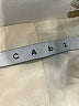 CAbi 100% Cotton Ivory Trenchcoat Size XS - photo 6