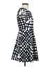 Soprano Graphic Black Cocktail Dress Size S - photo 4
