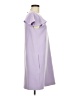 Milly Solid Purple Casual Dress Size 8 - photo 4