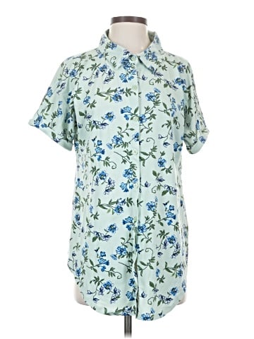 Lularoe Short Sleeve Button-Down Shirt (view 1)