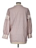 Unbranded 100% Polyester Pink 3/4 Sleeve Blouse Size L - photo 2