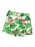 Janie and Jack 100% Polyester Tropical Green Board Shorts Size 6 - photo 1