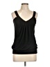 Soprano Black Sleeveless Blouse Size L - photo 1