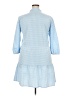 Unbranded Checkered-gingham Blue Casual Dress Size XXL - photo 2