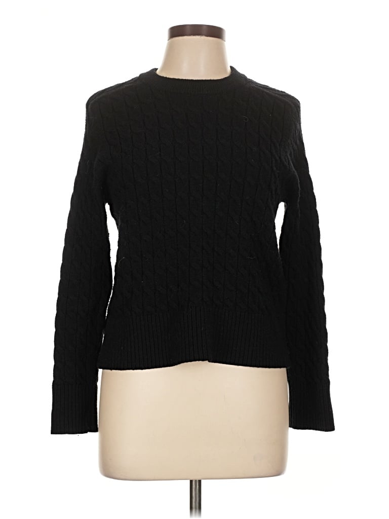 Pre-owned Ann Taylor Pullover Sweater In Black