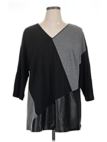 Lafayette 148 New York 3/4 Sleeve Top (view 1)