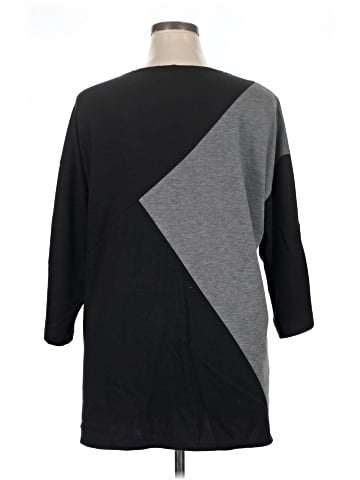 Lafayette 148 New York 3/4 Sleeve Top (view 2)