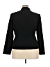 Studio I 100% Polyester Black Blazer Size 18 - photo 2