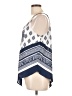 I.N. San Francisco 100% Polyester Blue Tank Top Size L - photo 5
