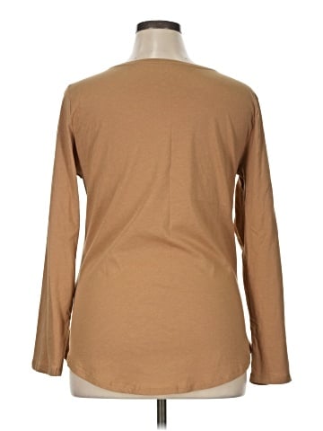 New York & Company 3/4 Sleeve T-Shirt (view 2)