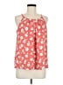 Dna Couture 100% Polyester Red Sleeveless Blouse Size M - photo 1