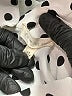 Pie in the sky 100% Polyester Polka Dots White Sleeveless Blouse Size XS - photo 7