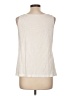 Eileen Fisher Ivory Sleeveless Top Size L - photo 2