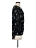 Daniel Rainn Floral Black Pullover Sweater Size M - photo 4