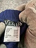 Venus 100% Viscose Solid Blue Jumpsuit Size L - photo 3