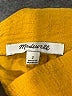 Madewell Yellow Sleeveless Blouse Size 2 - photo 7