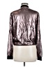 Barbara Bui 100% Polyester Metallic Silver Jacket Size EU (FR) 38 / US 6 - photo 2