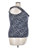 Chaps Blue Sleeveless Blouse Size 2X - photo 4