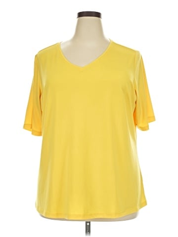 Susan Graver Short Sleeve T-Shirt (view 1)
