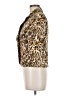 Neiman Marcus Animal Print Gold Tan Blazer Size 6 - photo 5