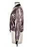 Barbara Bui 100% Polyester Metallic Silver Jacket Size EU (FR) 38 / US 6 - photo 5