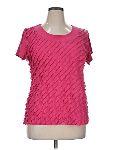 Notations Short Sleeve Blouse (view 1)
