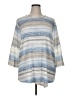 BonWorth Silver 3/4 Sleeve Top Size XL - photo 1