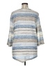 BonWorth Silver 3/4 Sleeve Top Size XL - photo 2