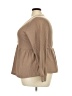 Shein Curve Brown Tan Long Sleeve Top Size 18 Plus (3) - photo 5