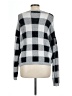 Bobeau Checkered-gingham Gray Pullover Sweater Size L - photo 2