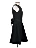 Natori Solid Black Cocktail Dress Size 2 - photo 4