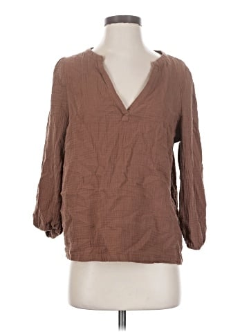 Marine Layer 3/4 Sleeve Blouse (view 1)